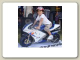 Jere en Roque Perez - Pro Screen apoyando a los motociclistas desde sus comienzos